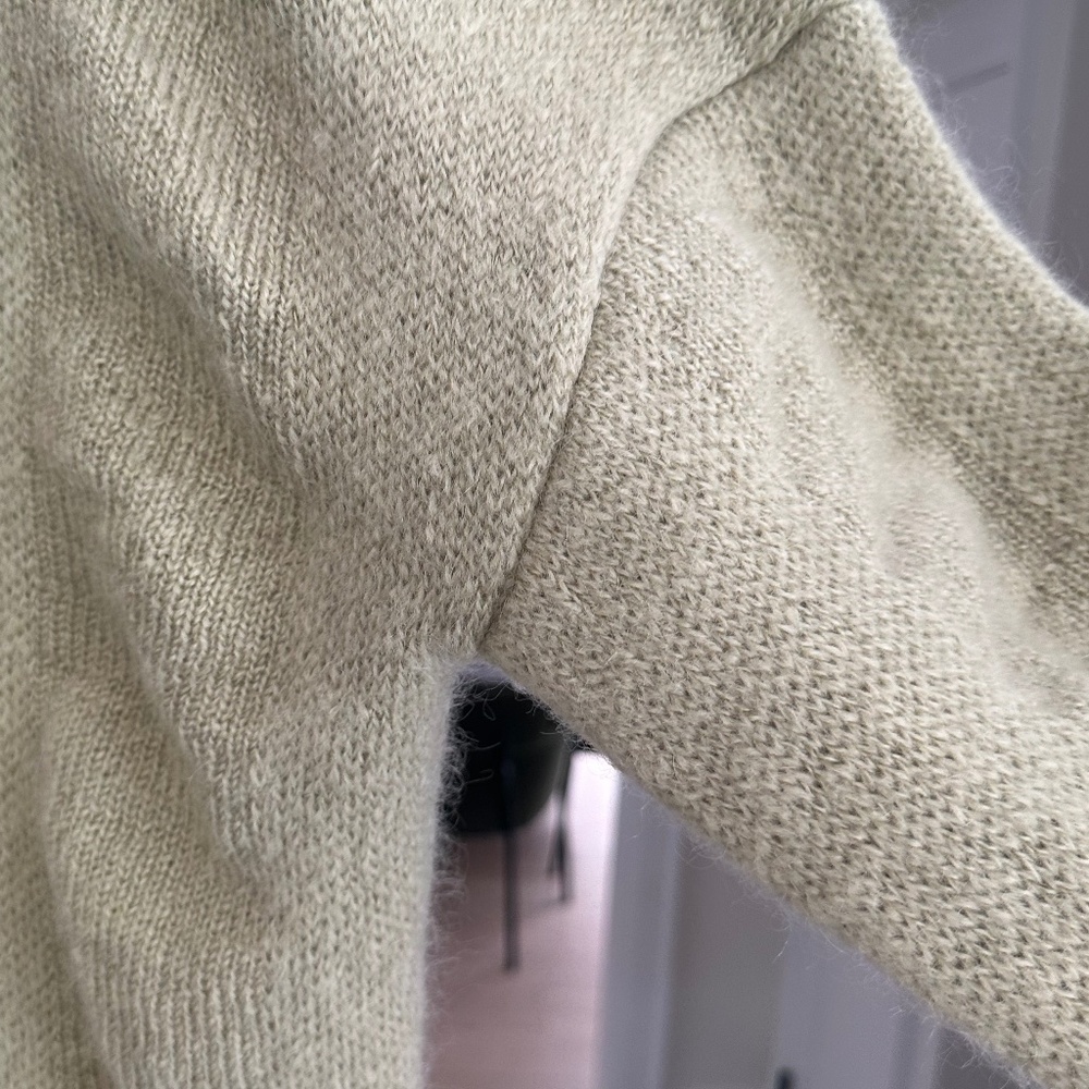 Black Crane Lime Waterfall Mohair & Wool Dress - Size L - Never Worn - Picture 15 of 15